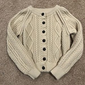 SHOW AMIU Cable Knit Sweater